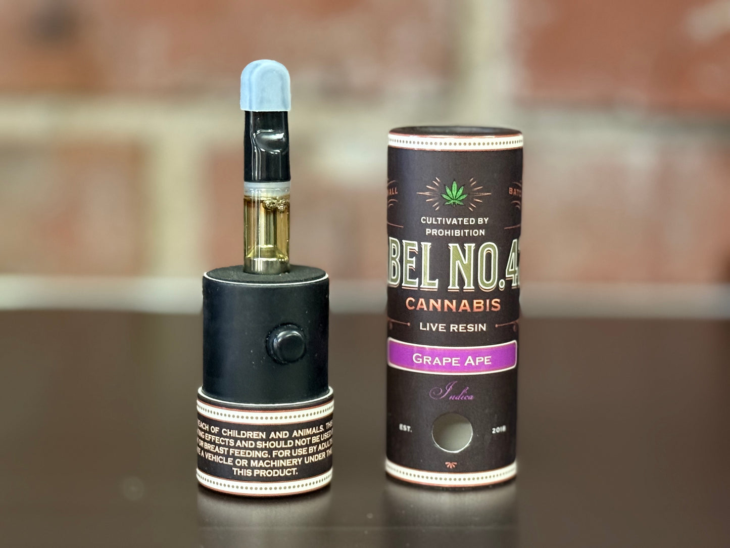 THCa Grape Ape Live Resin Cartridge – 1g