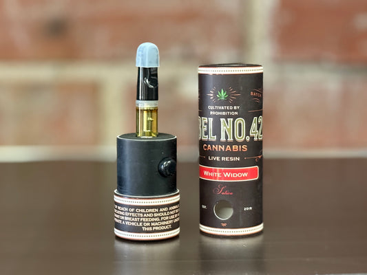 White Widow Live Resin Cart